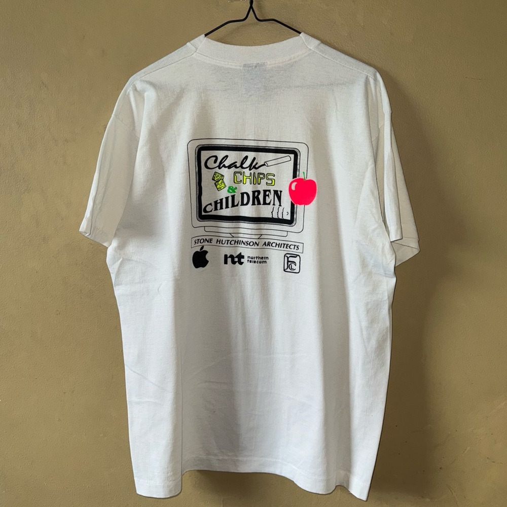 1980s Apple x Northern Telecom x Children’s Technology Benefit Promo T-Shirt